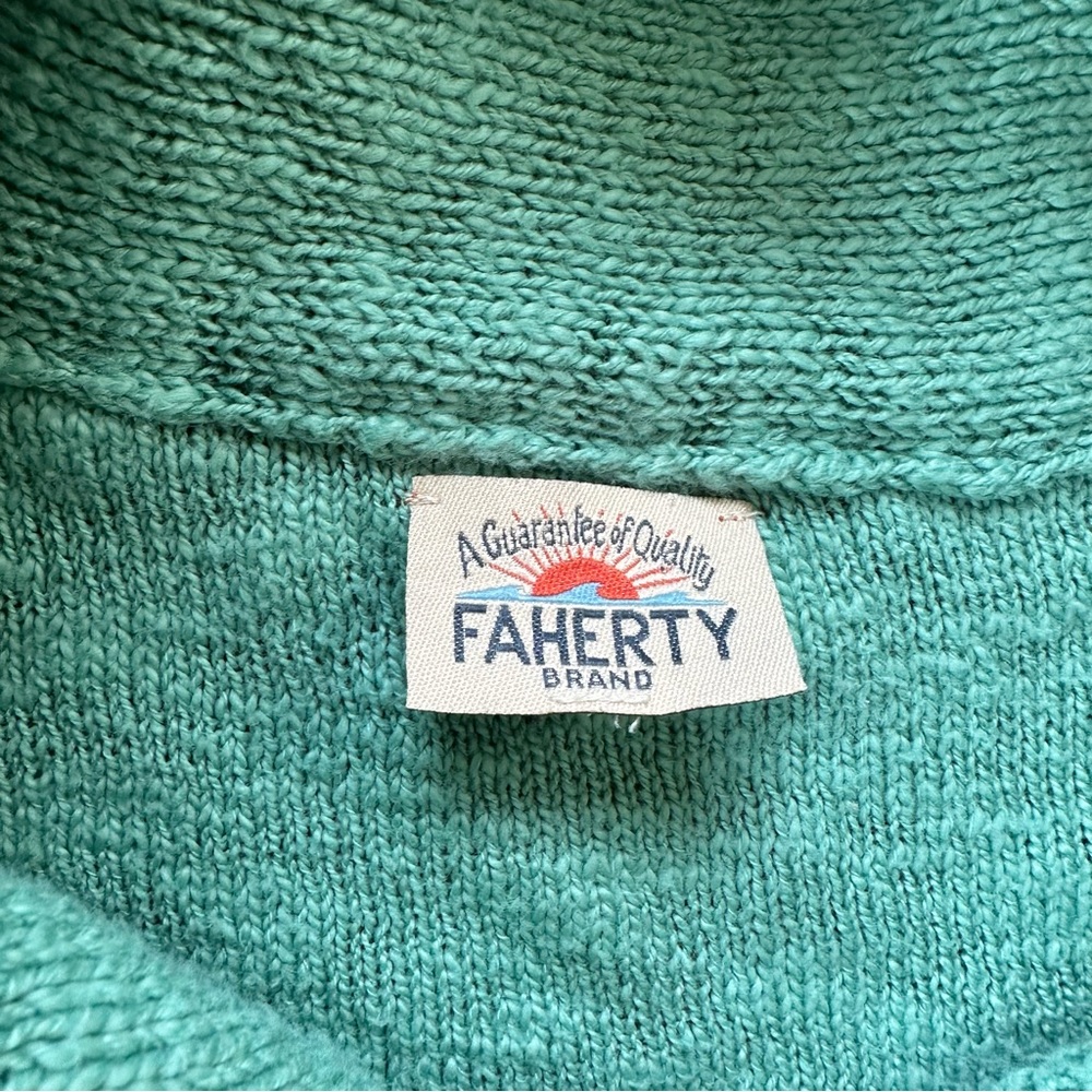 Faherty Multicolor Patterned Cardigan - Picture 14 of 15
